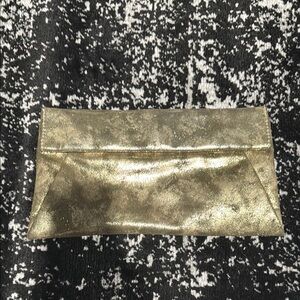 Elegant Gold Clutch